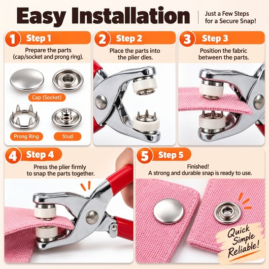 Oreve Snap Fix Pliers Kit