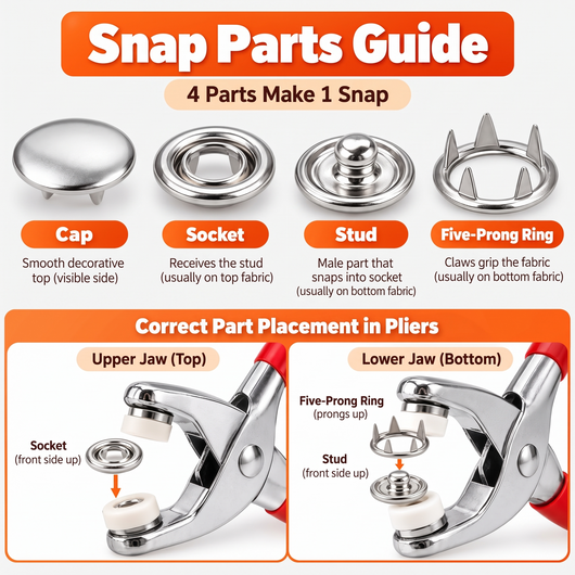 Oreve Snap Fix Pliers Kit