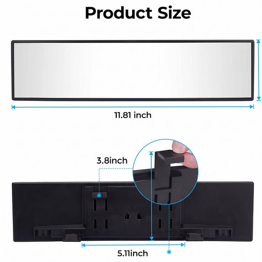 Oreve™ Panoramic Rearview Mirror