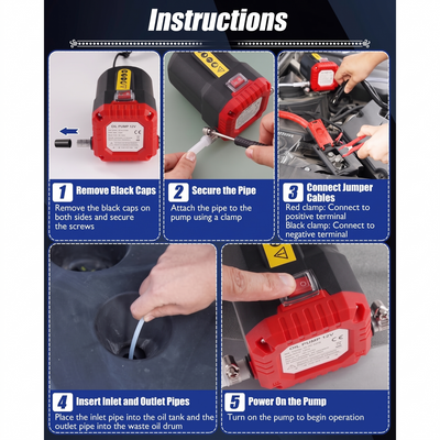 Oreve™ Mess-Free Oil Extractor Pump